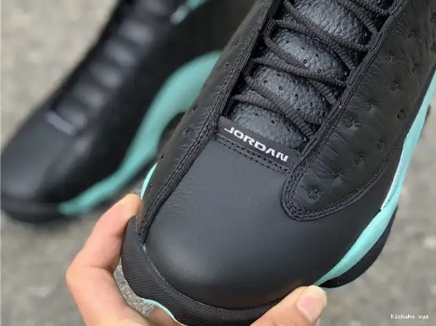 414571-030 Air Island 13 Green Retro Jordan Black 0514